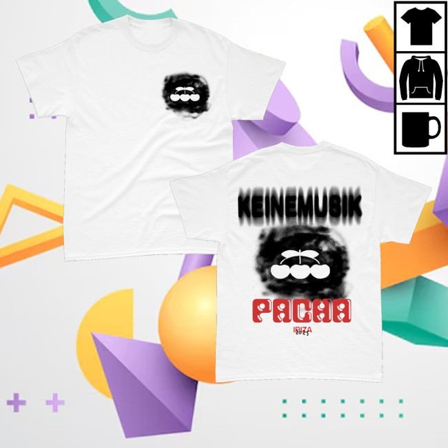 Keinemusik X Pacha Blurry Cloud Cherry Tee 2025 Shirt Keinemusik Merch Store