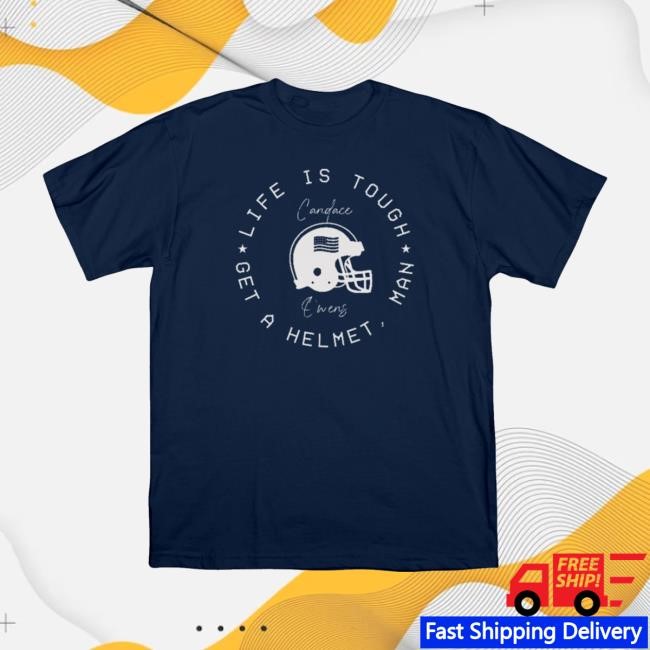 Club Candace Merch The Officer Tatum Store Life Is Tough Navy Hoodie