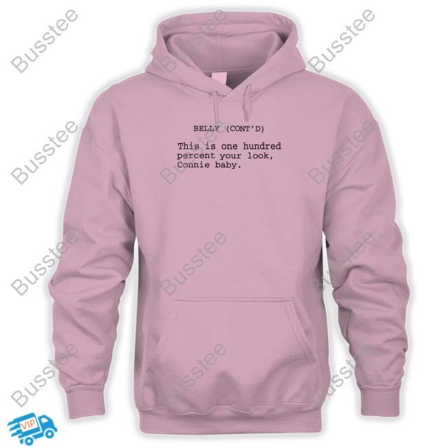 Thesummeritp Belly Cont'd This Is One Hundred Percent Your Look Connie Baby Shirt