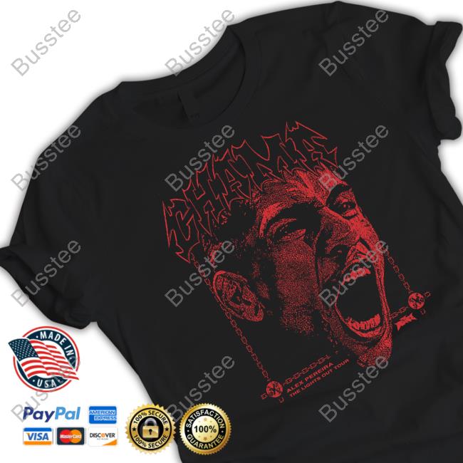 Chama Alex Pereira The Lights Out Tour Hoodie