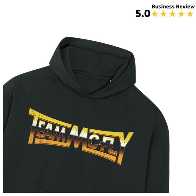 Mcfly Merch Shop Store Team Mcfly Black Shirts