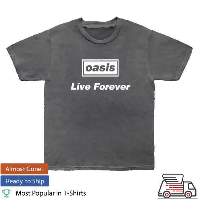Night Gallery Merch Los Angeles Fire Benefit Live Forever Tee Shirt