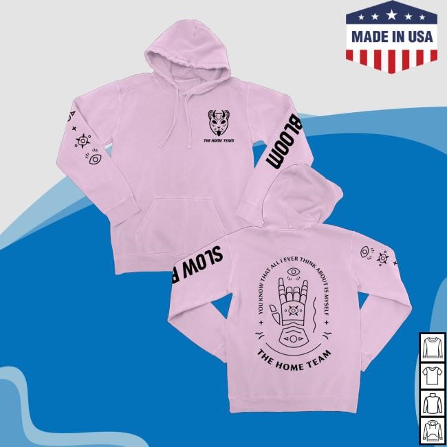 Thehometeammerch Slow Bloom Pink Shirts