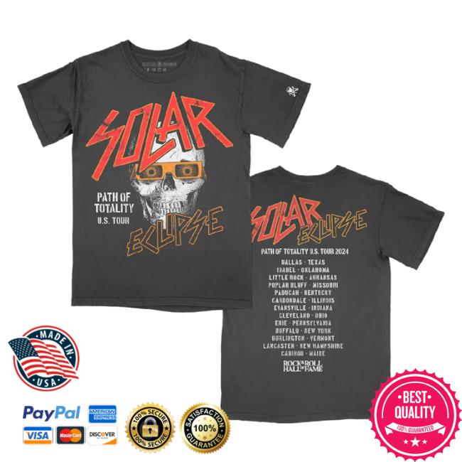 Trending Rock Hall X Cleveland Clothing Company - Eclipse World Tour TankTop