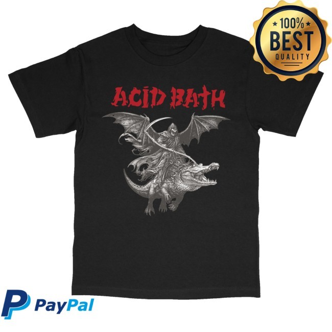 Acid Bath Merch Alligator Sweatshirt
