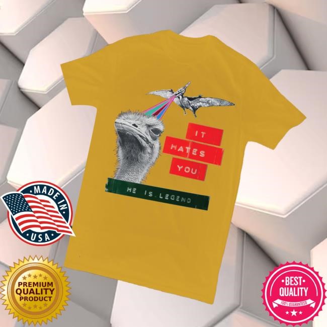 Holymountainprinting Merch Store Shop He Is Legend It Hates You Limted Shirt
