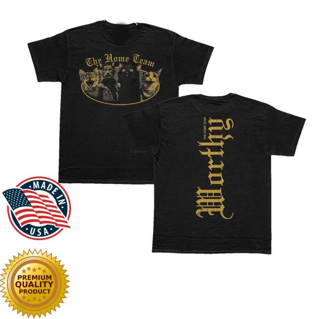 The Home Team Worthy Black Long Sleeve T Shirt