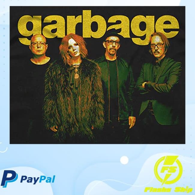 Garbage Usd Manhead Merch Garbage Yellow Group Photo Classic Shirt