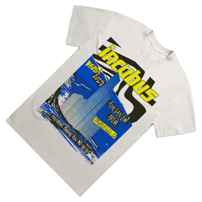 Trending Incubus Merch Incubus Limited Edition Uncasville 2025 Event Shirt