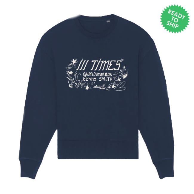 Original Gum/Ambrose "Ill Times" Classic Shirt Navy Lo Fi Merchandise Shop