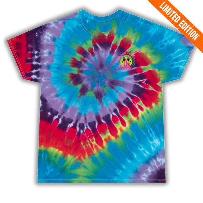 Happy Camper Tie-Dye Sweater