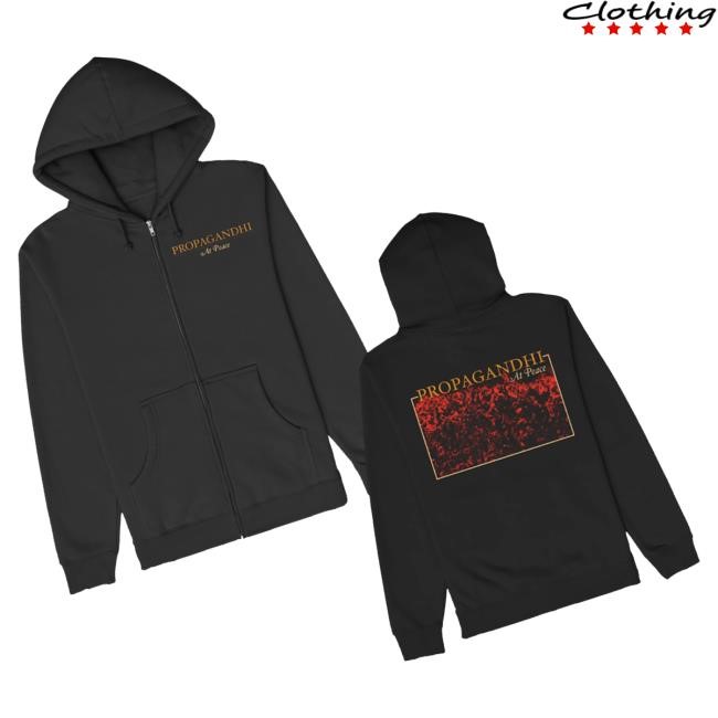 Propagandhi Merch At Peace Album Sweaters