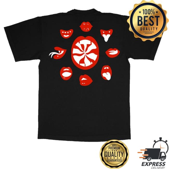 Trending Sidepiece Merch Black Lips Shirt