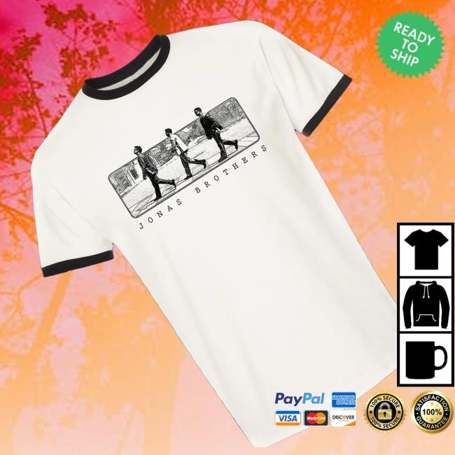 Official The Jonas Brothers Road Ringer Sweatshirt