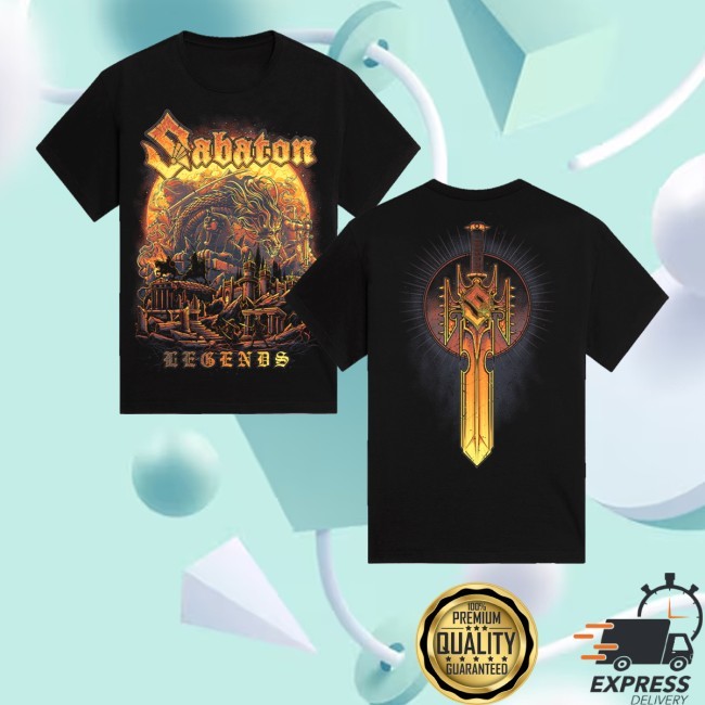 Legends Reborn Tee Shirt Sabaton Store Merch