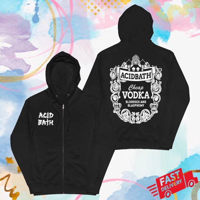 Trending Acid Bath Merch Cheap Vodka Shirts