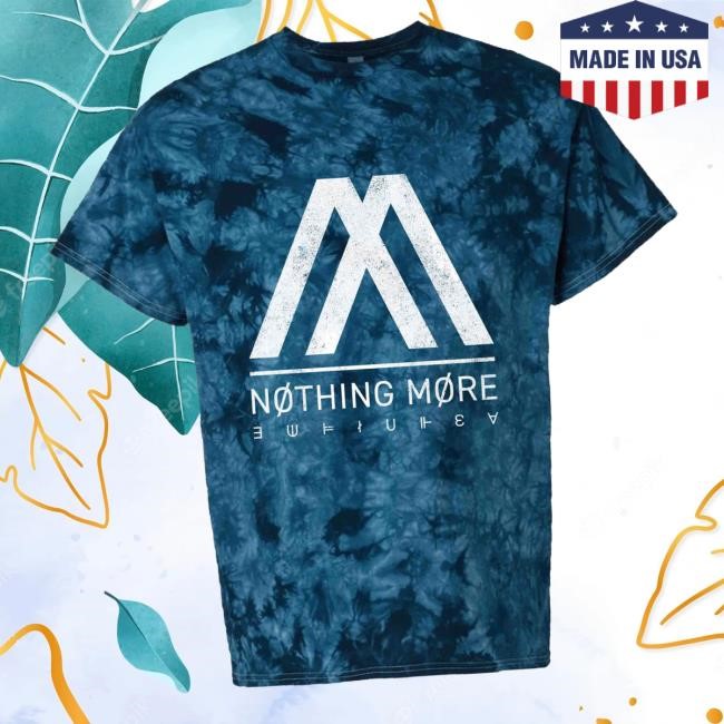 Nothingmore Merch Store Shop Tie Dye Logo Throwback Crewneck Sweatshirt