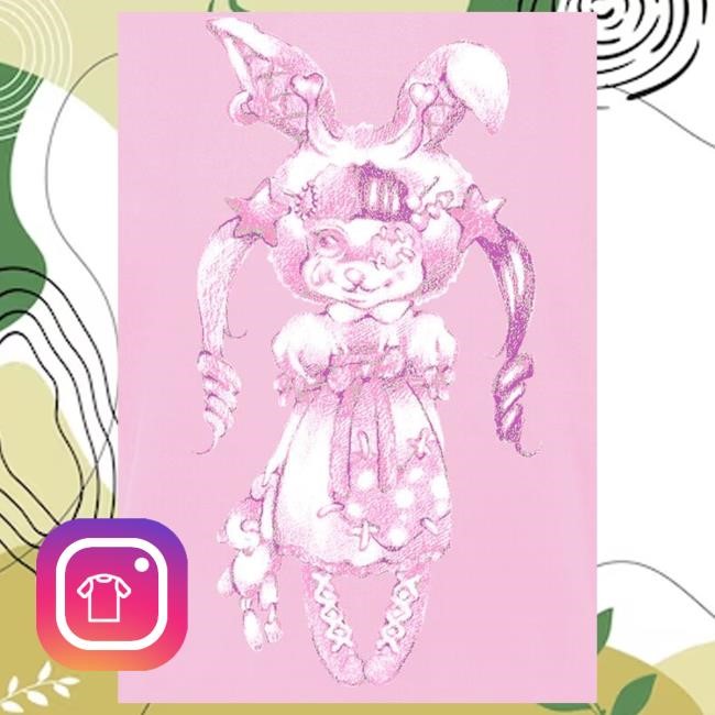 Crybaby Bunny Light Pink By Martinez, Melanie T Shirt
