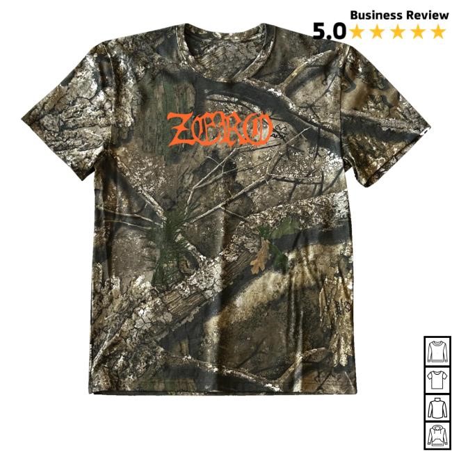 Zero Skateboards Merch Shop Store Official Zero X Realtree Wasteland Hoodie Sweatshirt