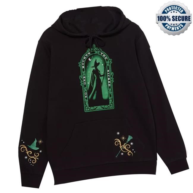 Trending Her Universe Merch Store Wicked Elphaba Portrait Hoodie