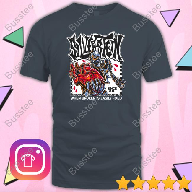 Silverstein When Broken Is Easily Fixed Tee Shirt