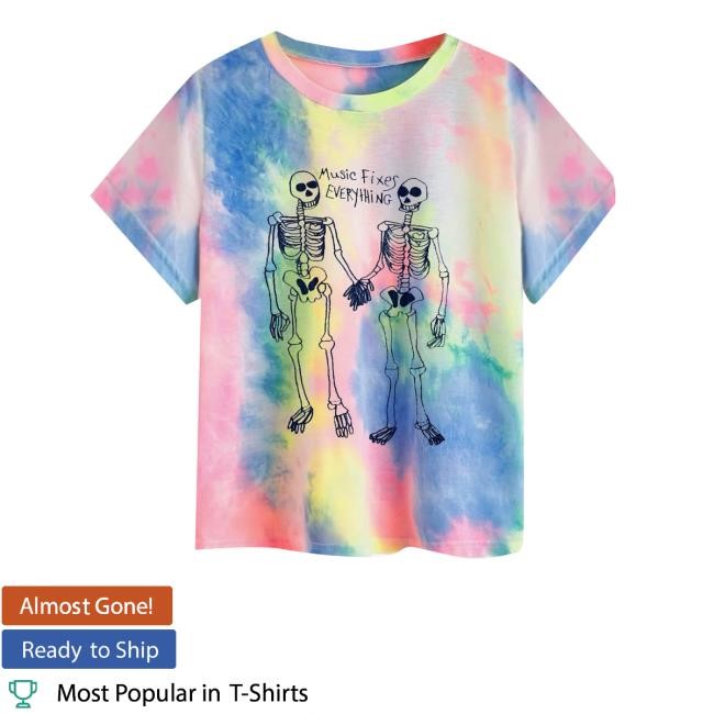 Abigailportner Shop Music Fixes Everything Tie-Dye
