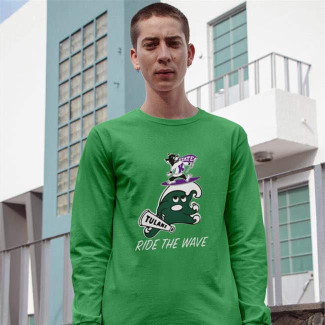 Alex Poage State Tulane Ride The Wave Hoodie