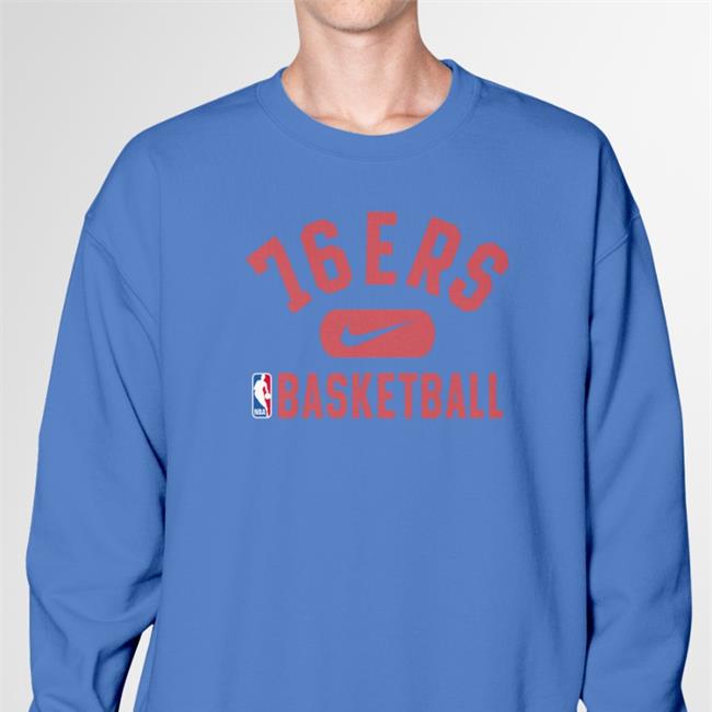 Philadelphia 76Ers Basketball Sweatshirt