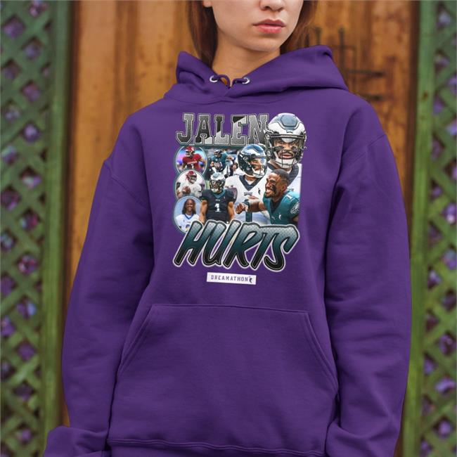 Philadelphia Eagles Jalen Hurts T Shirt Dreamathon Merch