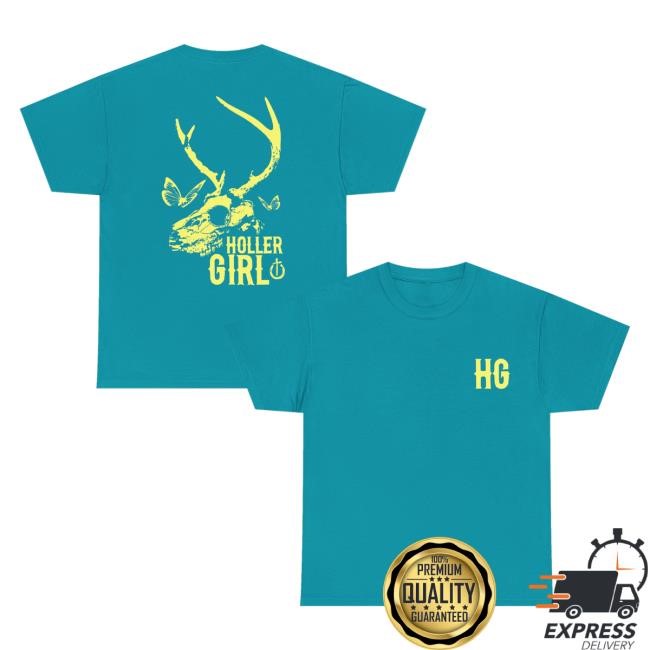 Upchurch Merch Holler Girl Skull Shirt