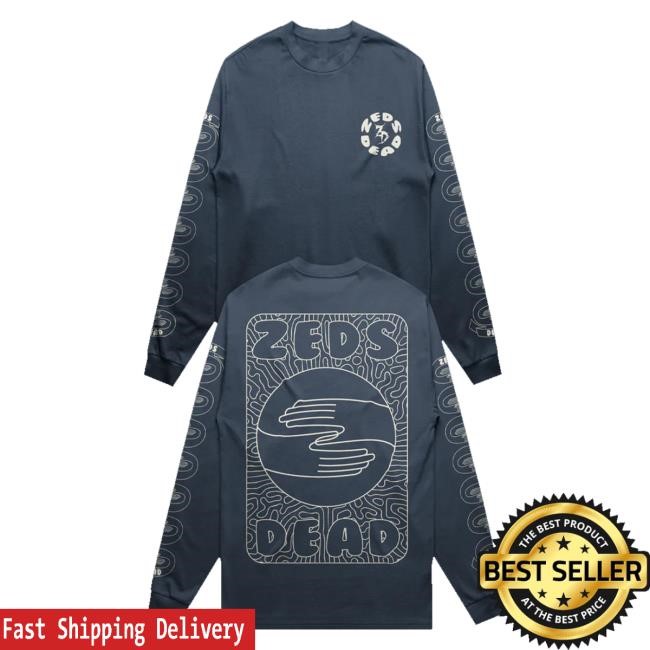 Zeds Dead Merch Zeds Dead Unity Petrol Long Sleeve T-Shirt