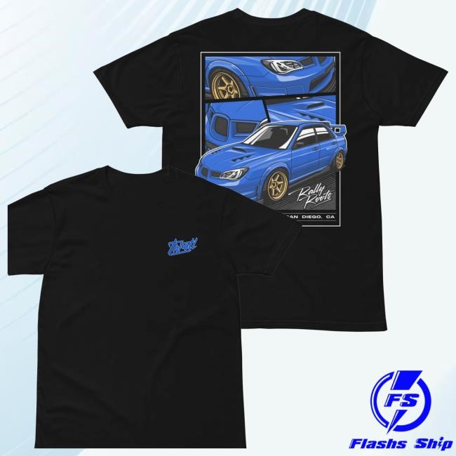Throtl Merch Throtl Sti Rally Roots Short Sleeve Tee