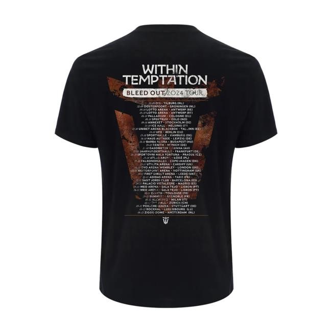 Within Temptation Merch Store Ritual Tour Shirt