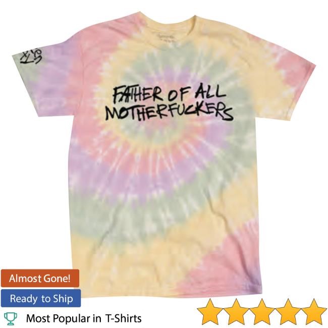 Greenday Store Father Of All Motherfuckers Tie Dye Tee Shirt