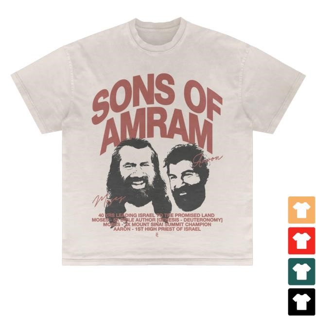The Promised Land Series Merch Sons Of Amram Long Sleeve Shirt