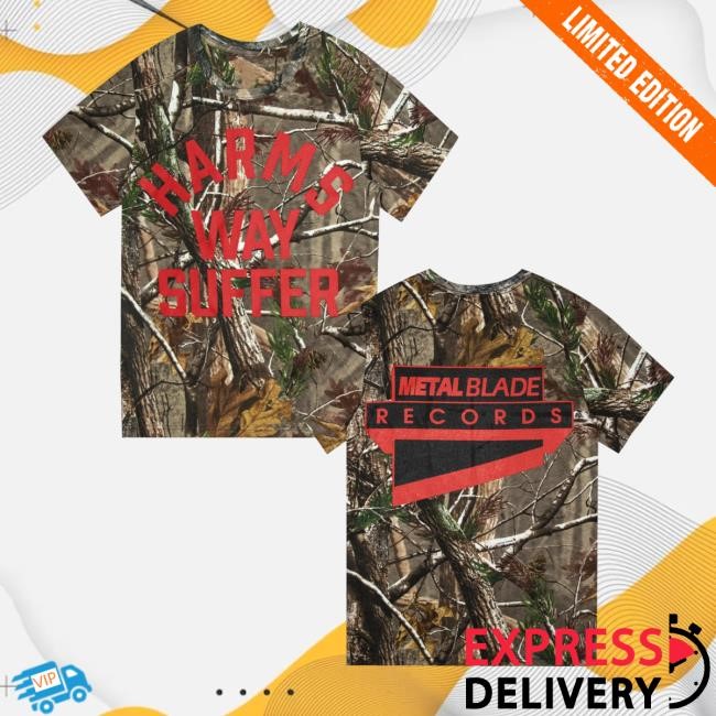 Harms Way Metal Blade Real Tree Tie Dye Tee