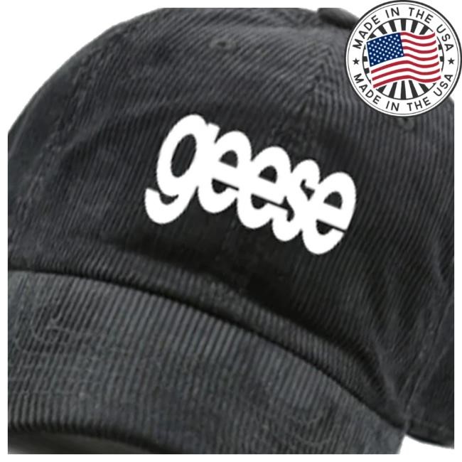 Geese Merch Geese Corduroy New Twill Cap