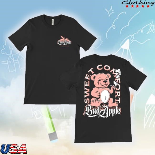 Teddy Bear Bad Apple Tee Jellyroll615 Store Merch Crewneck Sweatshirt