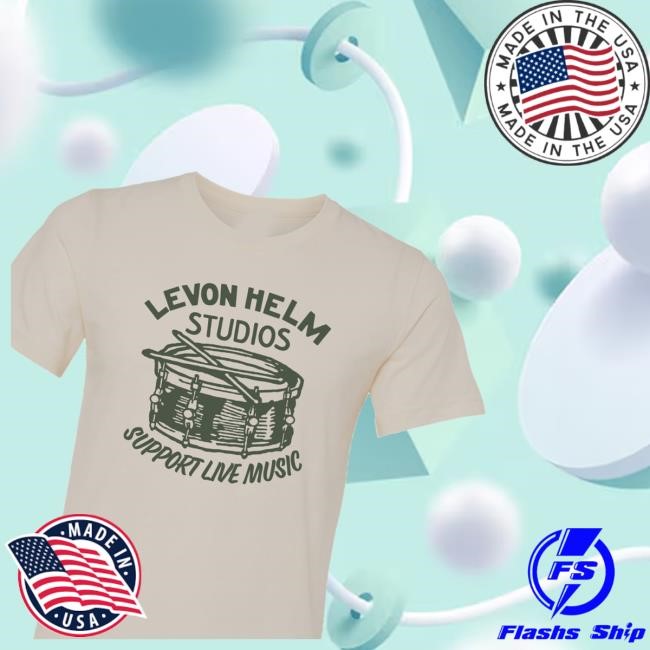 Levon Helm Merch Shop Store Studios Support Live Music Tee