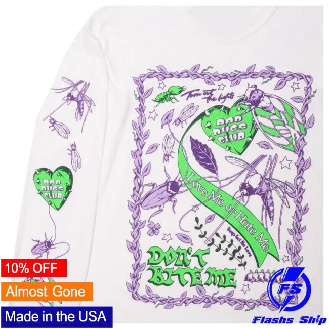 Dirty Coast Merch Shop Bad Bugs Club Tee Shirt
