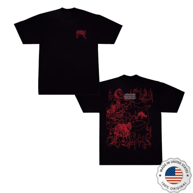 Revengeclothingllc Merch Revenge Outline Sketch Tee Shirt