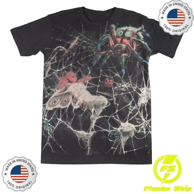 Official Melanie Martinez Spider Web All Over Sweatshirt Melaniemartinezmusic Merch Store