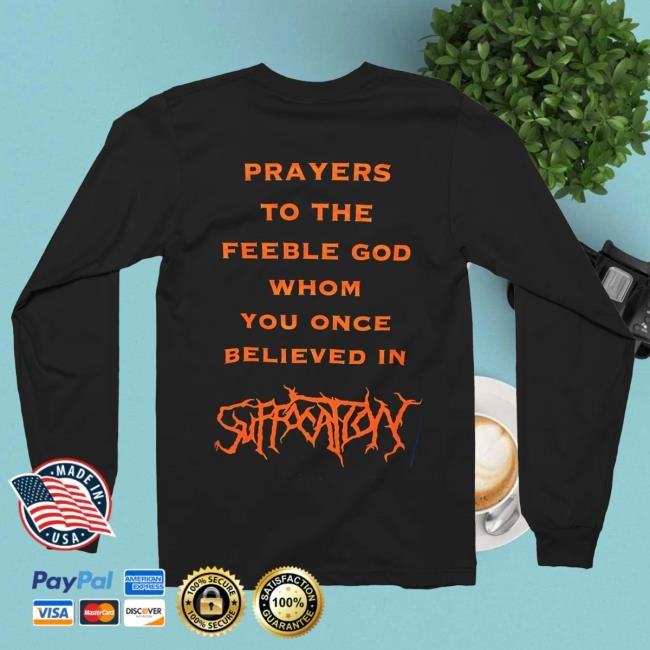 Official Indiemerchstore Suffocation Effigy Of The Forgotten Longsleeve Long Sleeve Shirt