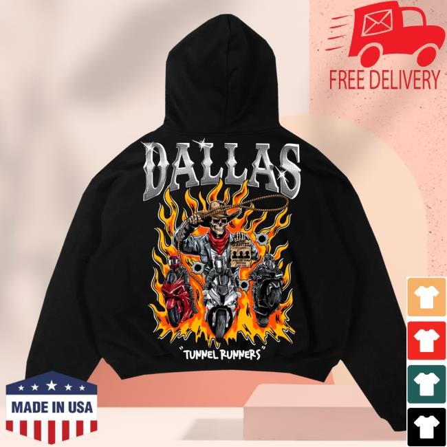 Official Ghost Racing Merch Dallas Ghost Sweatshirt Black
