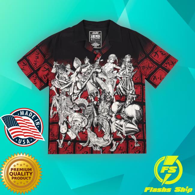 Official Straw Hats Button-Down Funny Shirt