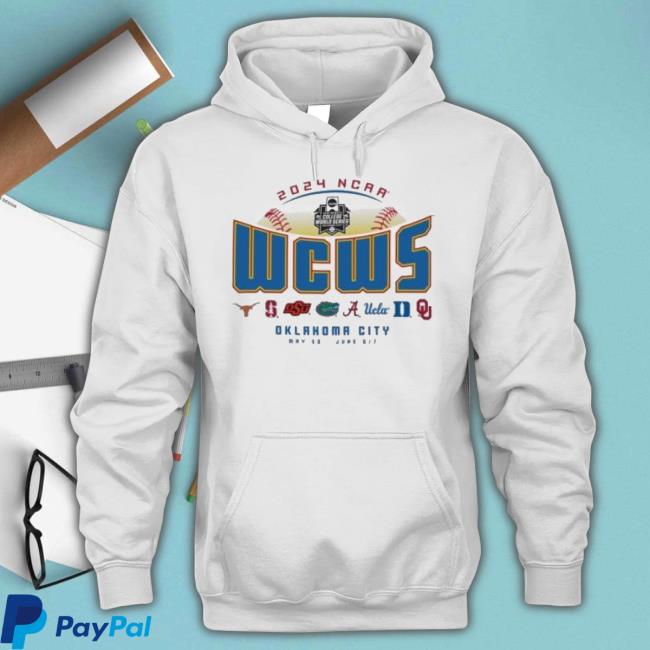 Original 2024 Ncaa Wcws Oklahoma City 8 Teams Sweatshirt