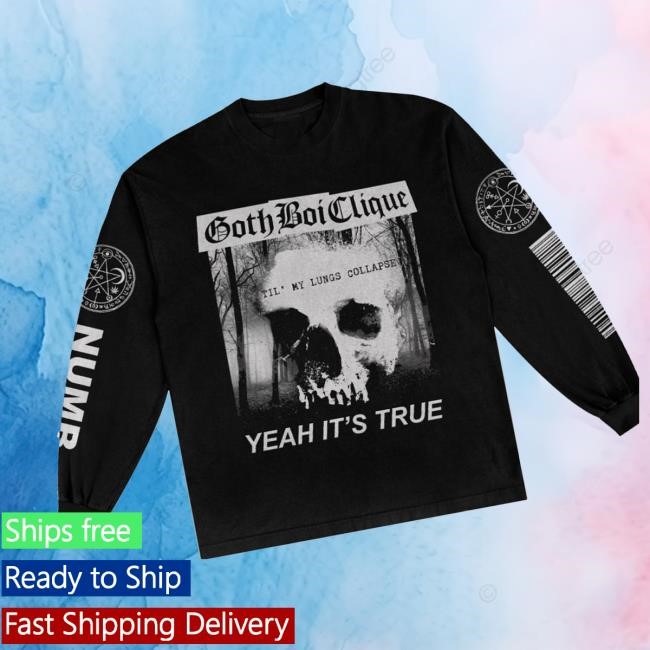 Limited Gbc Store Merch Numb 2025 Long Sleeve Shirts