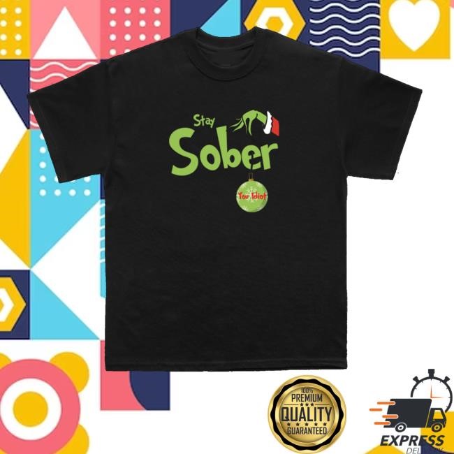 Daydrianharding Merch Store Shop Stay Sober Christmas Hoodie