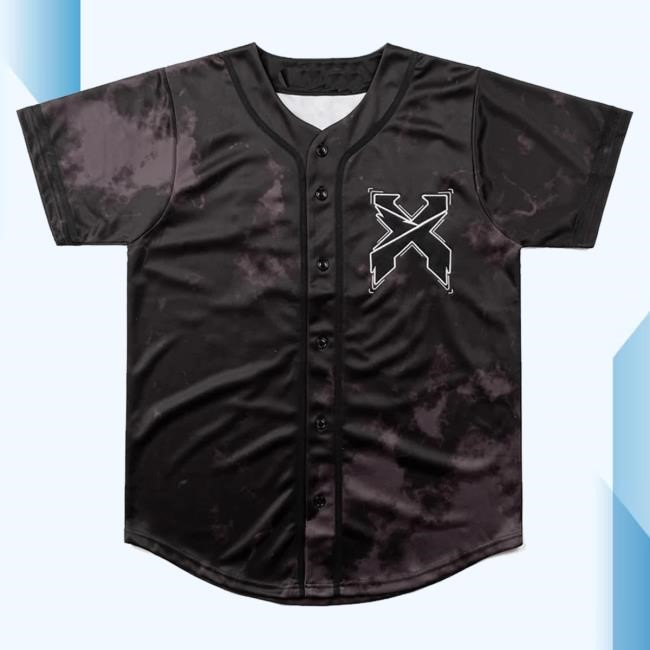 Trending Electric Family Merch Store Headbanger Tie Dye Baseball Jersey (Black) Tee Shirt