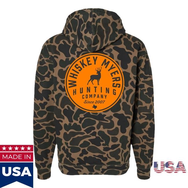 Whiskeymyers Merch Shop 2024 Hunting Co Hoodie